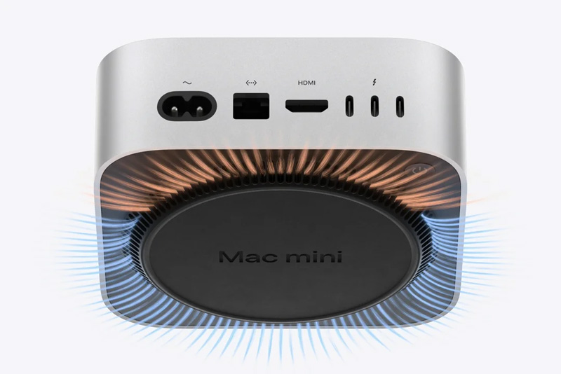 Mac mini M4 - Chlazení